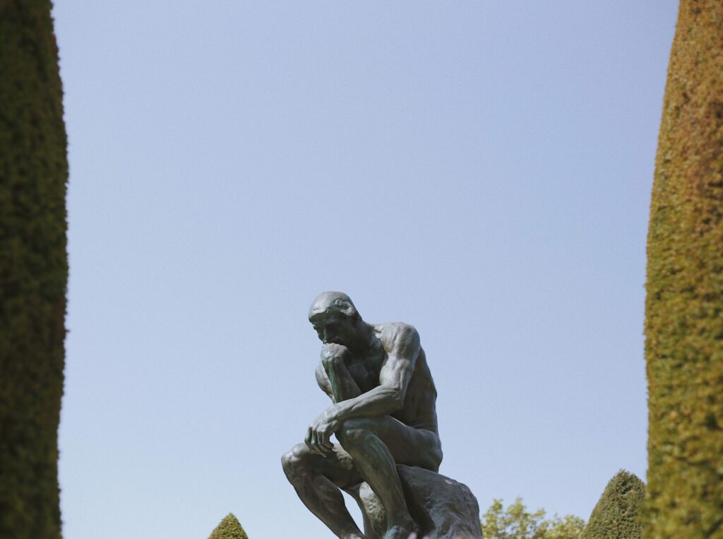 The Thinker Statue from Unsplash